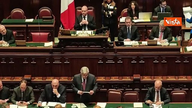 Comunicazioni di Crosetto e Tajani alla Camera su crisi Golfo, immagini