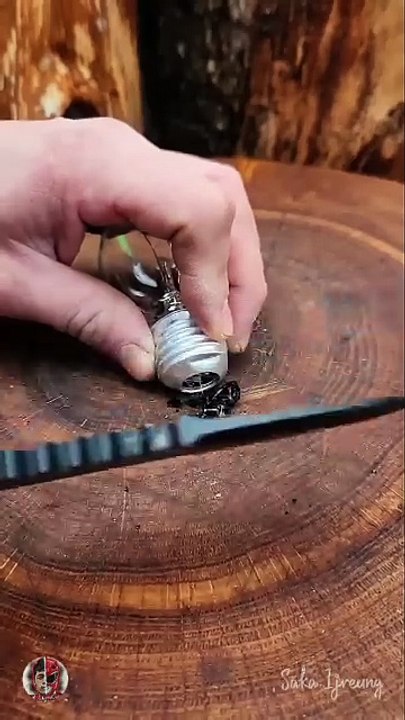 DIY Aesthetic Lightbulb Lamp"