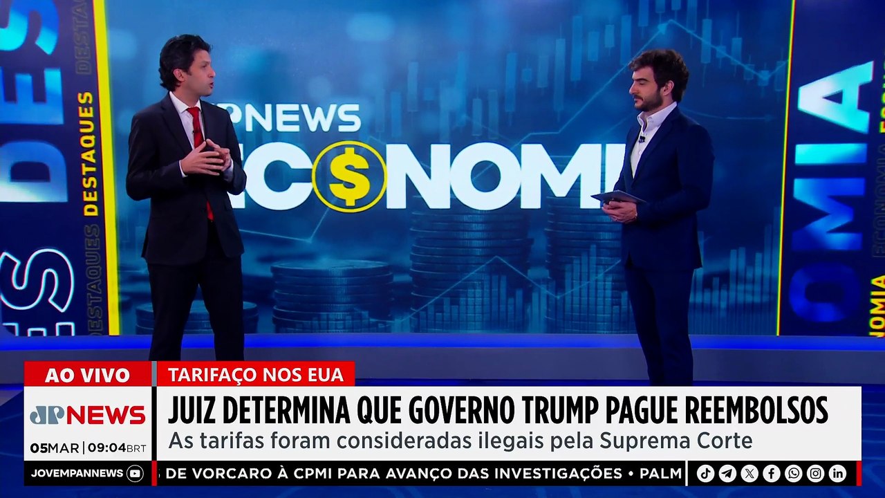 Juiz ordena reembolso bilionário por tarifas ilegais impostas por Trump; Alan Ghani analisa