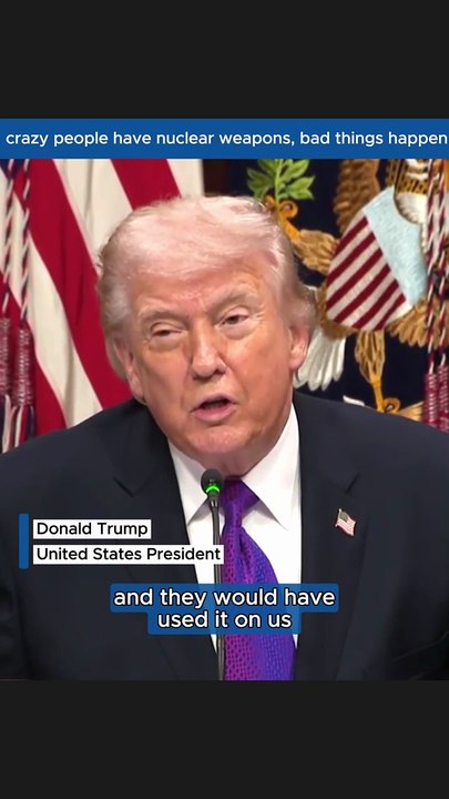 Trump Discusses Iran Nuclear Strike