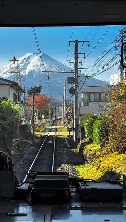 🚅 富士山を電車で 🗻
