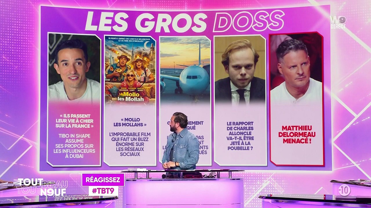 Cyril Hanouna annonce qu'il pourrait accepter une proposition de Tibo InShape.