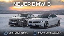 BMW i3 50 xDrive (2026) – 469 PS Elektro-Limousine im Härtetest
