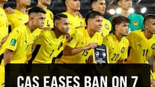 CAS soften blow for seven sanctioned players, but FAM to pay up RM1.8mil