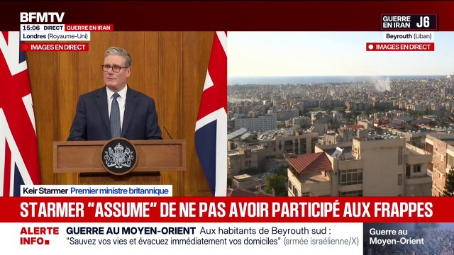 Frappes en Iran: Keir Starmer, le Premier ministre britannique, assume de ne pas avoir pris part aux frappes initiales menées par Israël et les États-Unis