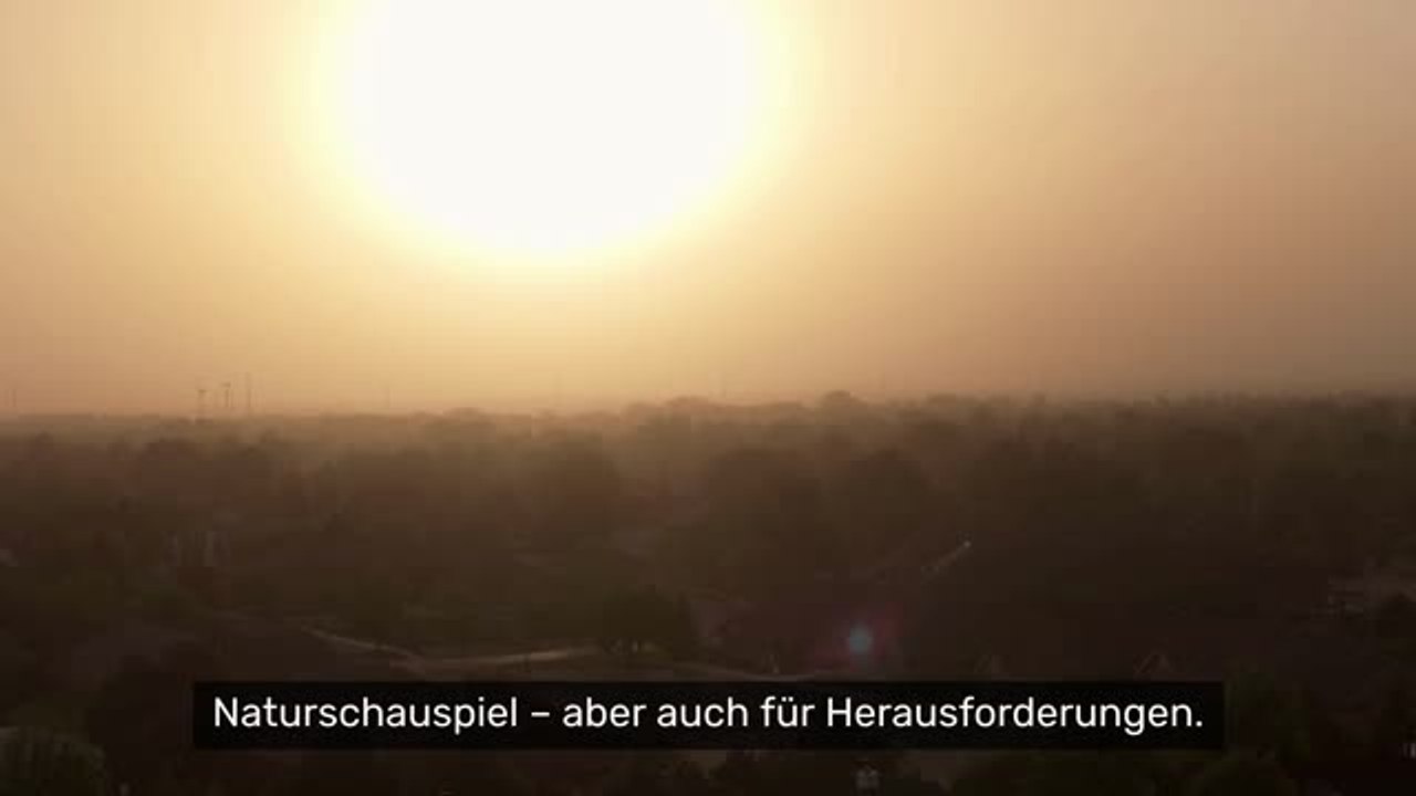 Riesige Saharastaub-Wolke rollt über Deutschland: Meteorologen prophezeien spektakuläre Sonnenuntergänge