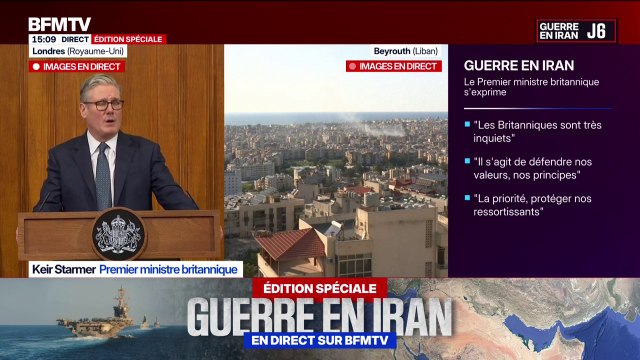 Guerre au Moyen-Orient: Nous allons envoyer quatre avions militaires supplémentaires au Qatar , annonce Keir Starmer, Premier ministre britannique