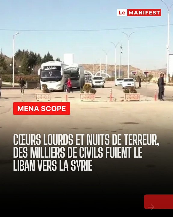 Crise humanitaire : Des milliers de Libanais fuient sous les bombardements vers la Syrie - Témoignages bouleversants