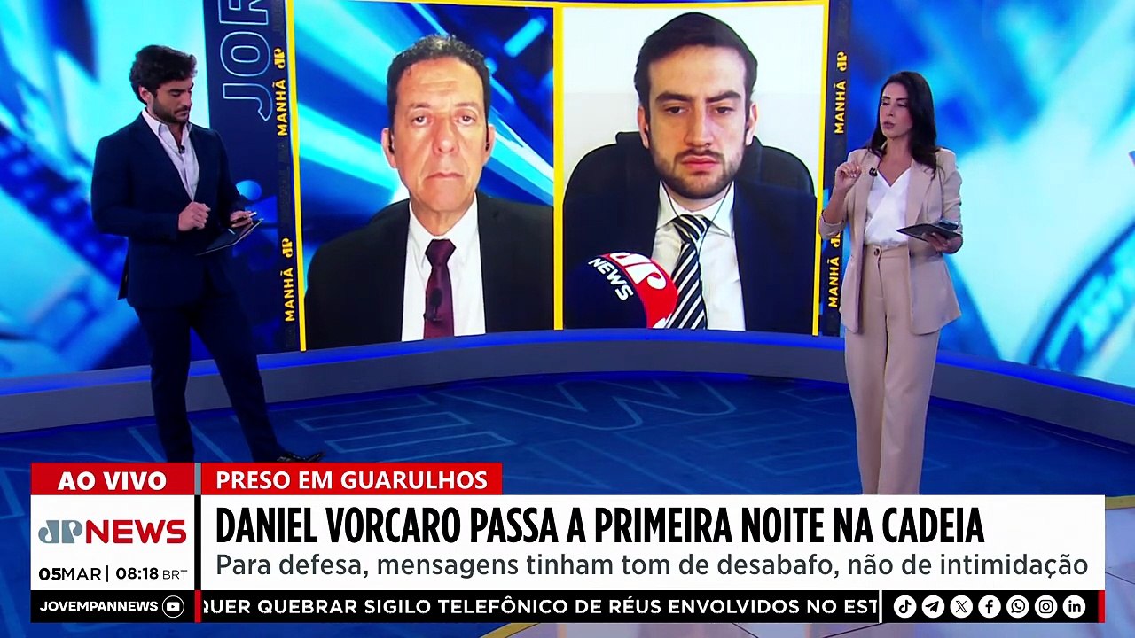 EUA E ISRAEL X IRÃ / VORCARO SEGUE PRESO | JORNAL DA MANHÃ - 2° EDIÇÃO  - 05/03/26