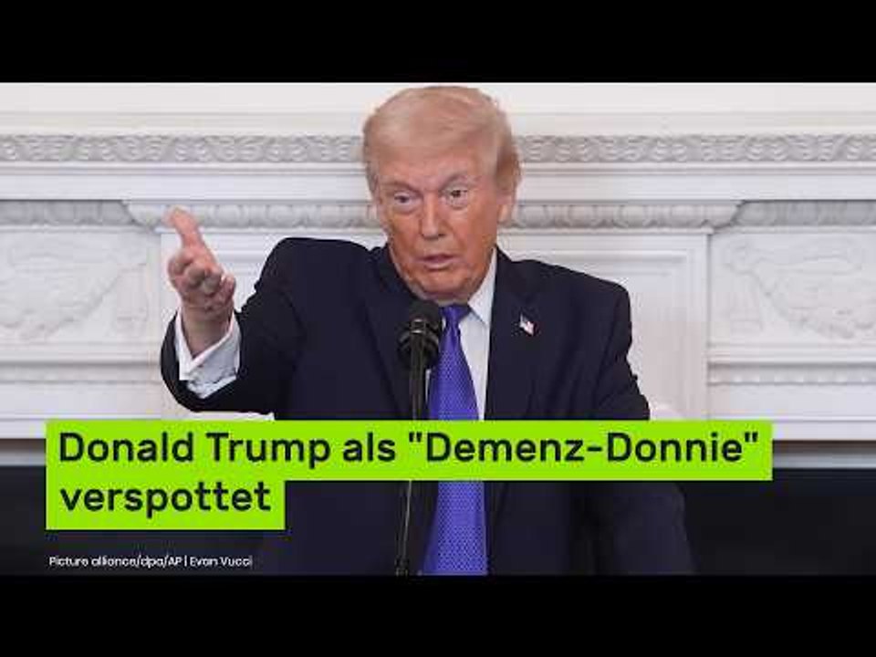 US-Präsident als 'Demenz-Donnie' verspottet