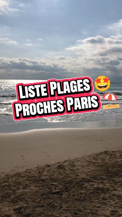 plage proche Paris