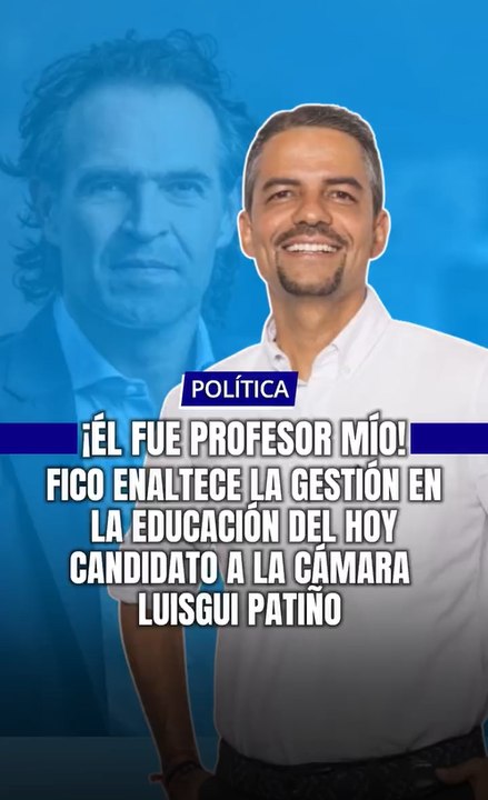 El vínculo entre Federico Gutiérrez y "El Profe" Luis Guillermo Patiño