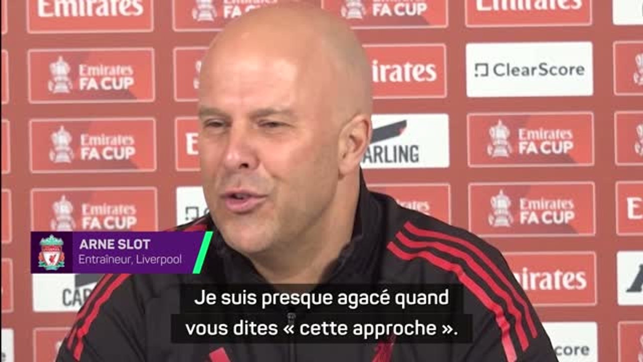 Liverpool - Slot sur le manque d’occasions créées : “Ce n’est pas dû à l’approche”