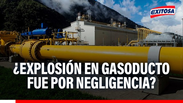 Rotura en gasoducto de TGP habría sido una negligencia: A lo mejor por falta de mantenimiento
