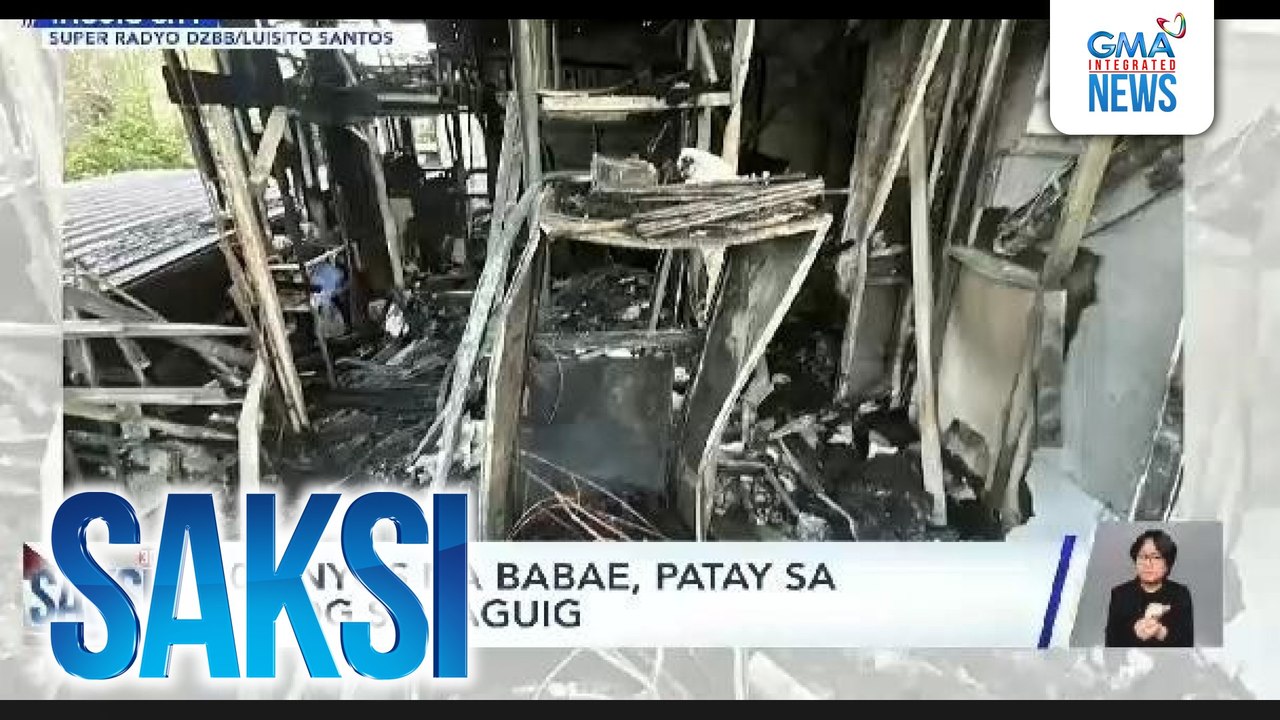 10-anyos na babae, patay sa sunog sa Taguig | Saksi