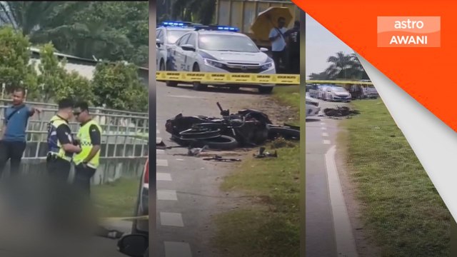 Pembonceng motosikal maut dirempuh pacuan empat roda