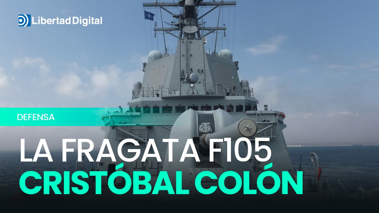 España envía a Chipre la fragata F105 Cristóbal Colón, la más avanzada de la Armada