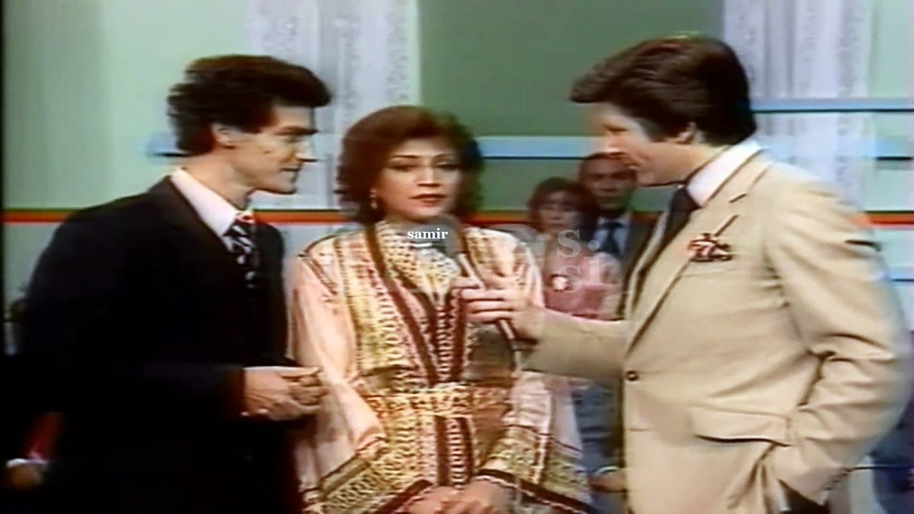 نعيمة سميح في أول ظهور علي التلفزيون بعد زفافها سنة 1980 rtm