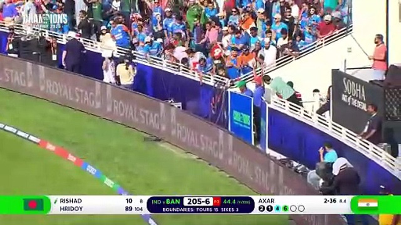 Bangladesh vs India | Full Match Highlights | 20 Feb 2025 | Dubai | ICC Champions Trophy 2025