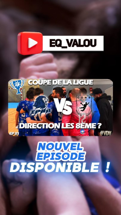 Épisode 31 en 16eme de coupe de la ligue contre Comb Bagneux !🔥✨#Handball #Hand #EPHB #Youtube #HandballPassion