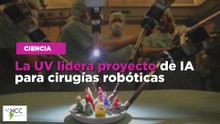 La UV lidera proyecto de IA para cirugías robóticas
