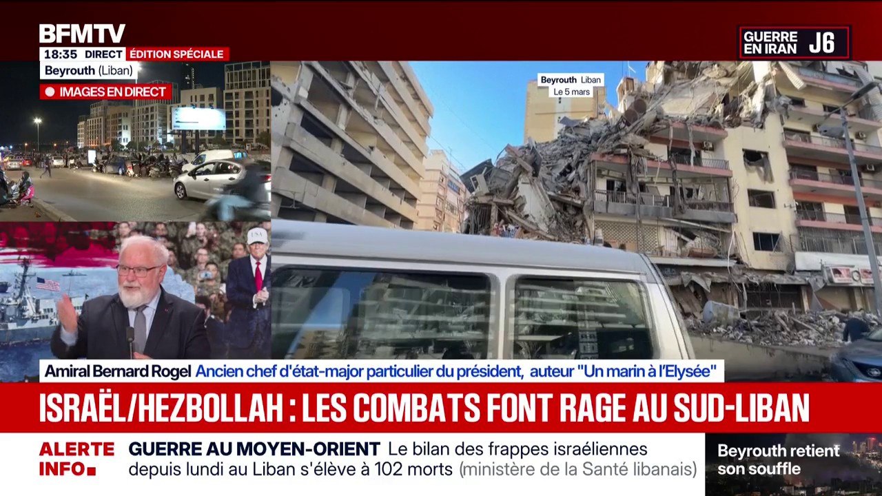 Guerre au Moyen-Orient: "Le régime de Téhéran n'a plus rien à perdre et son but est de faire un embrasement régional", assure l'amiral Bernard Rogel, ancien chef d'état-major particulier du président