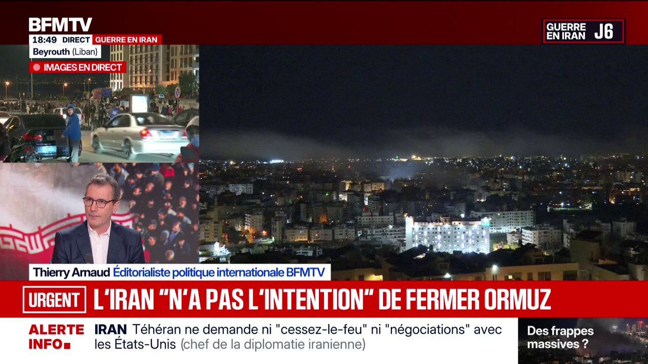Guerre au Moyen-Orient: Emmanuel Macron annonce "l'envoi immédiat d'une aide humanitaire" pour les Libanais qui fuient le sud du pays