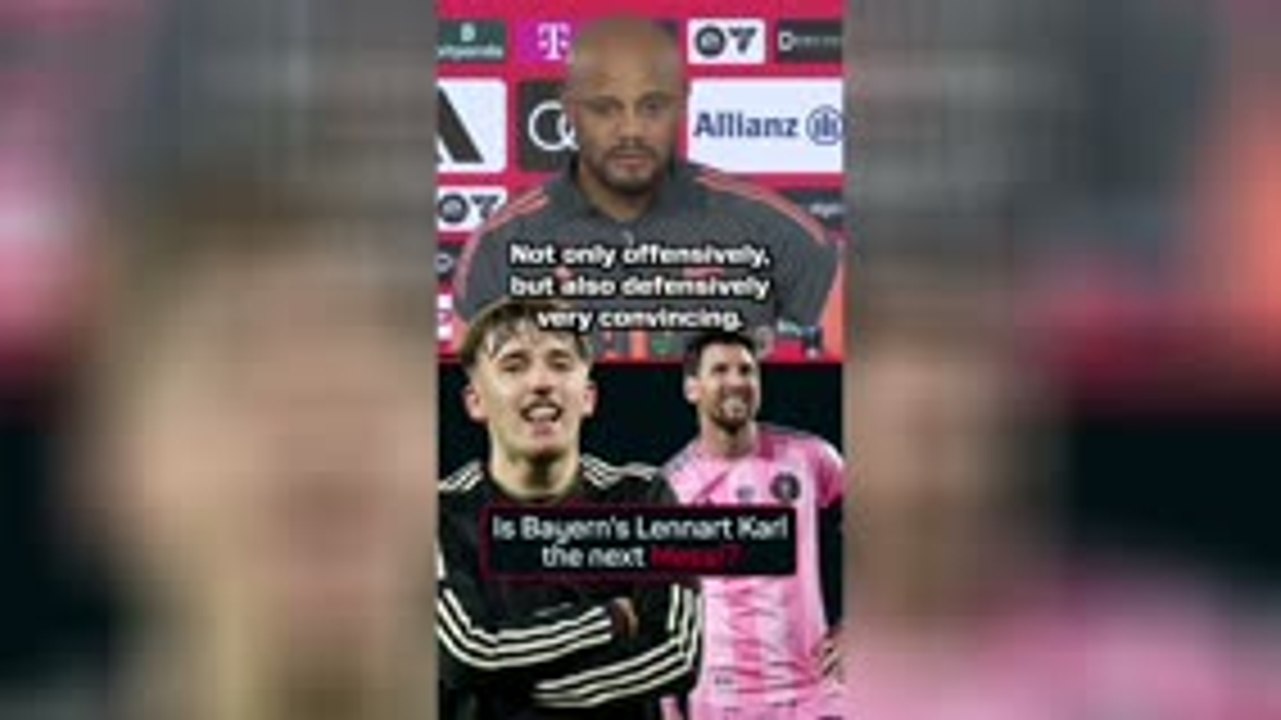 Is Bayern's Lennart Karl the next Messi?
