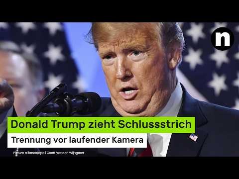 Donald Trump zieht Schlussstrich: The Don vollzieht überraschende Trennung vor laufender Kamera