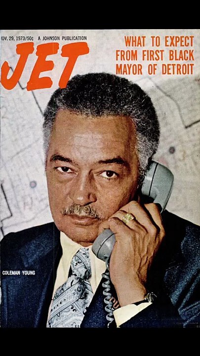 Coleman Young is the Mayor