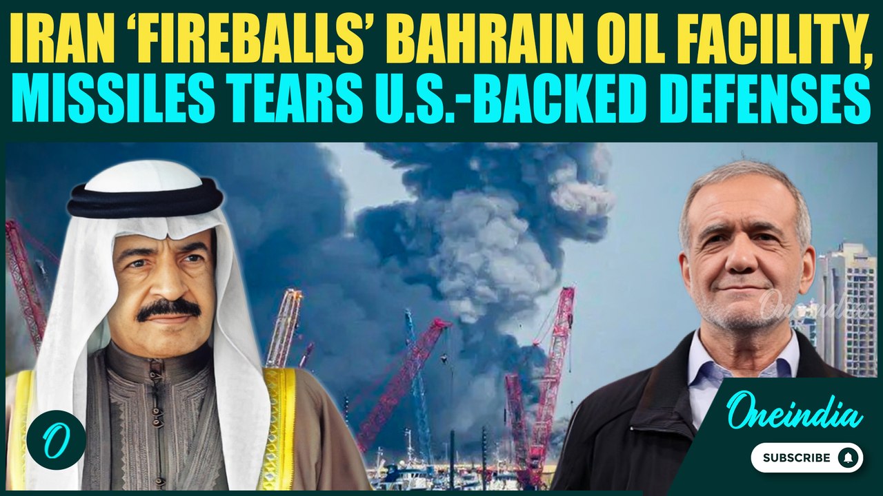 Iran STRIKES Bahrain’s Petroleum Company Near U.S Base in Chilling VIDEO | IRGC Vows To CRUSH Base