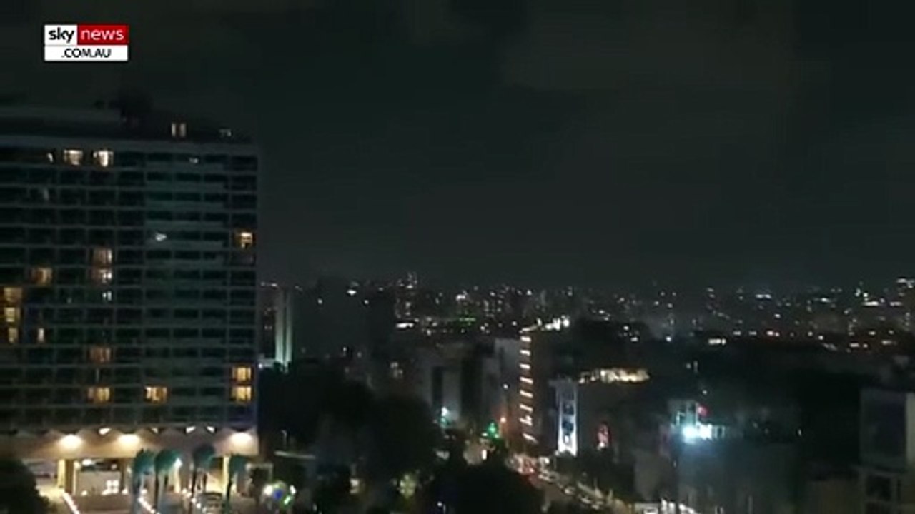 Israel under missile attack- Sirens blare as explosions rock Tel Aviv