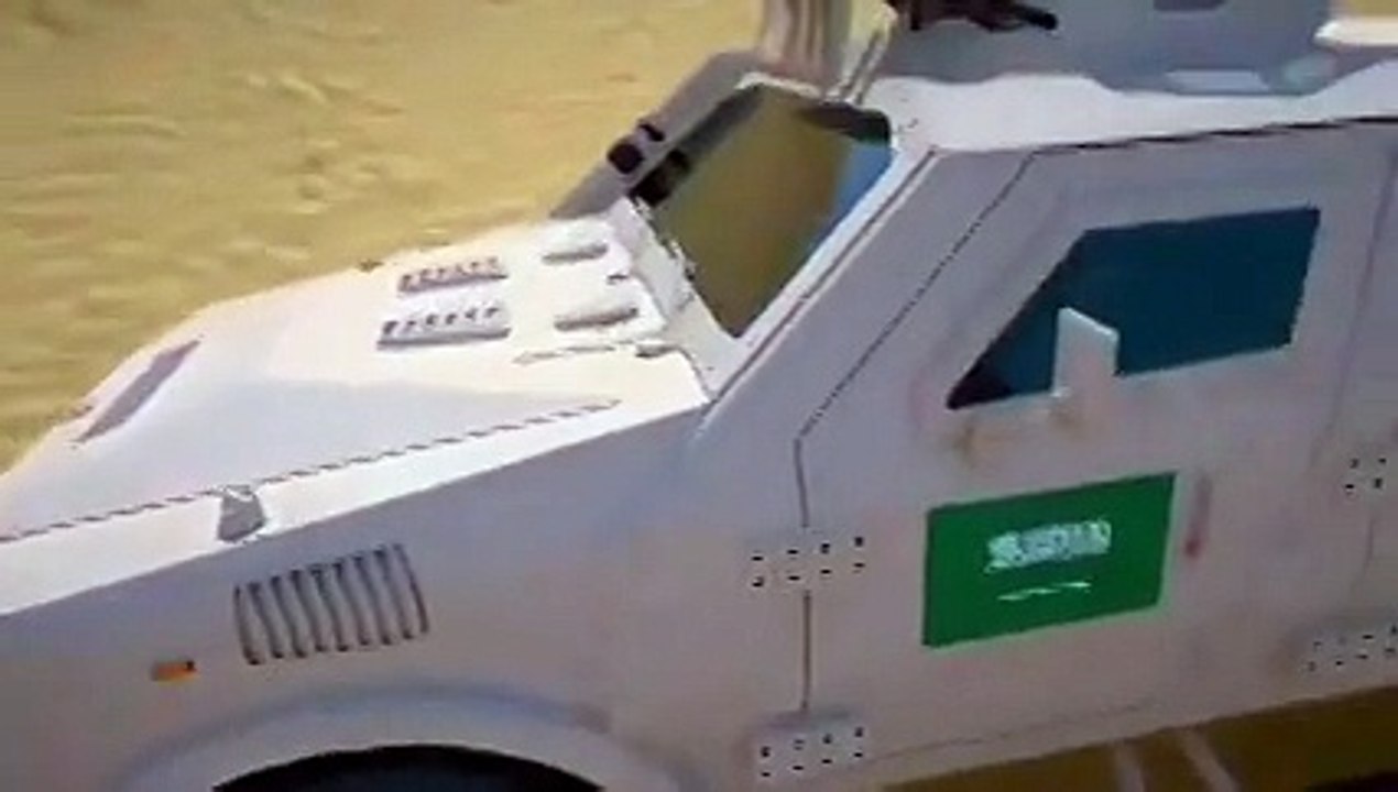 نظرة على أحدث عربة عسكرية سعودية الصنع بمواصفات عالمية