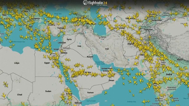 حرب إيران تربك شبكات الطيران الدولية
