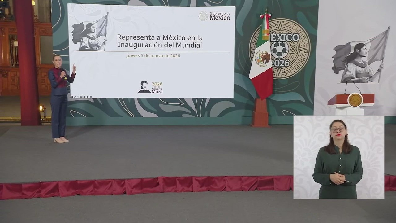 Claudia Sheinbaum sortea su entrada para la inauguración del Mundial