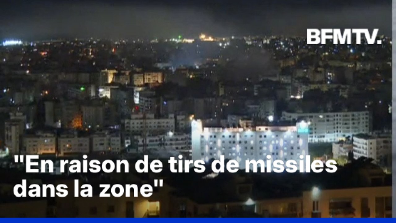 Guerre au Moyen-Orient: un avion français, affrété pour le rapatriement de Français, contraint de faire demi-tour "en raison de tirs de missiles dans la zone"