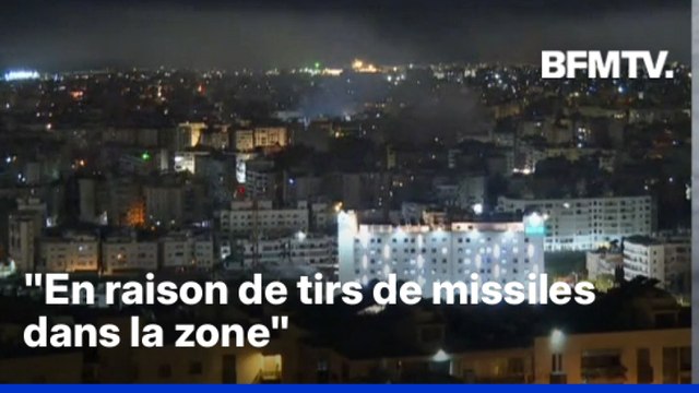 Guerre au Moyen-Orient: un avion français, affrété pour le rapatriement de Français, contraint de faire demi-tour en raison de tirs de missiles dans la zone