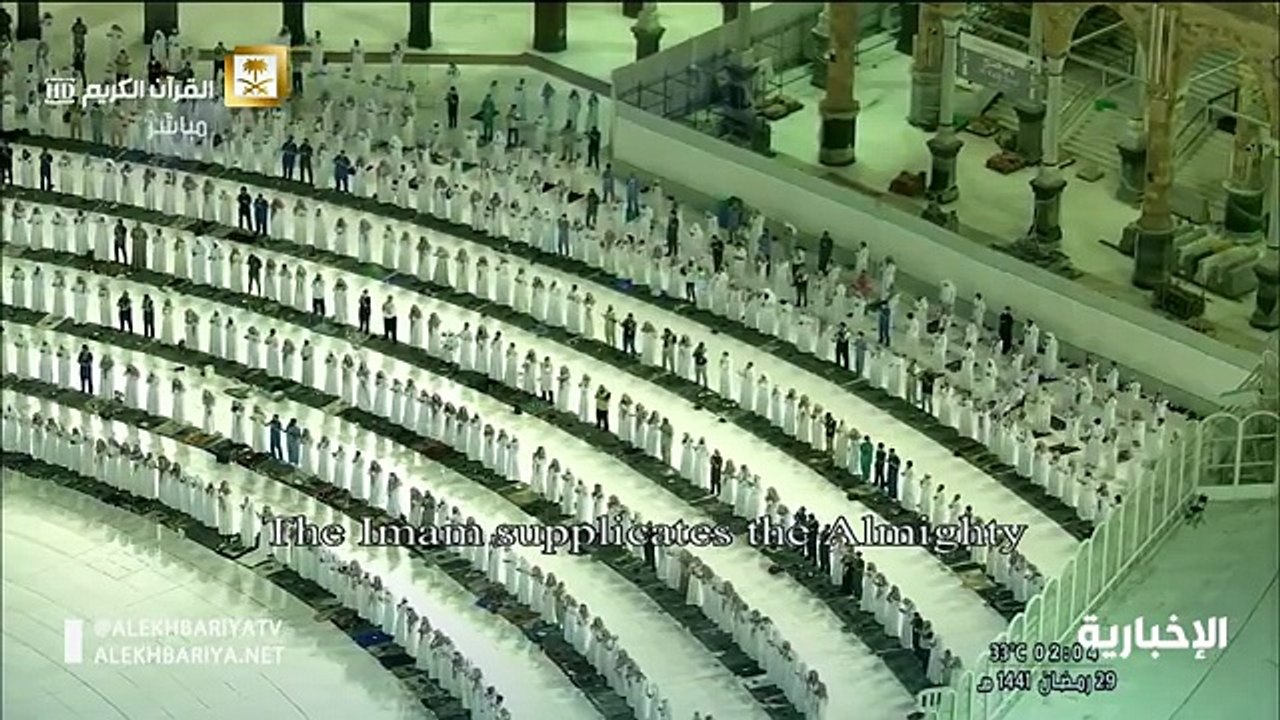 دعاء يحبس الانفاس في ليلة ختم القرآن للشيخ السديس