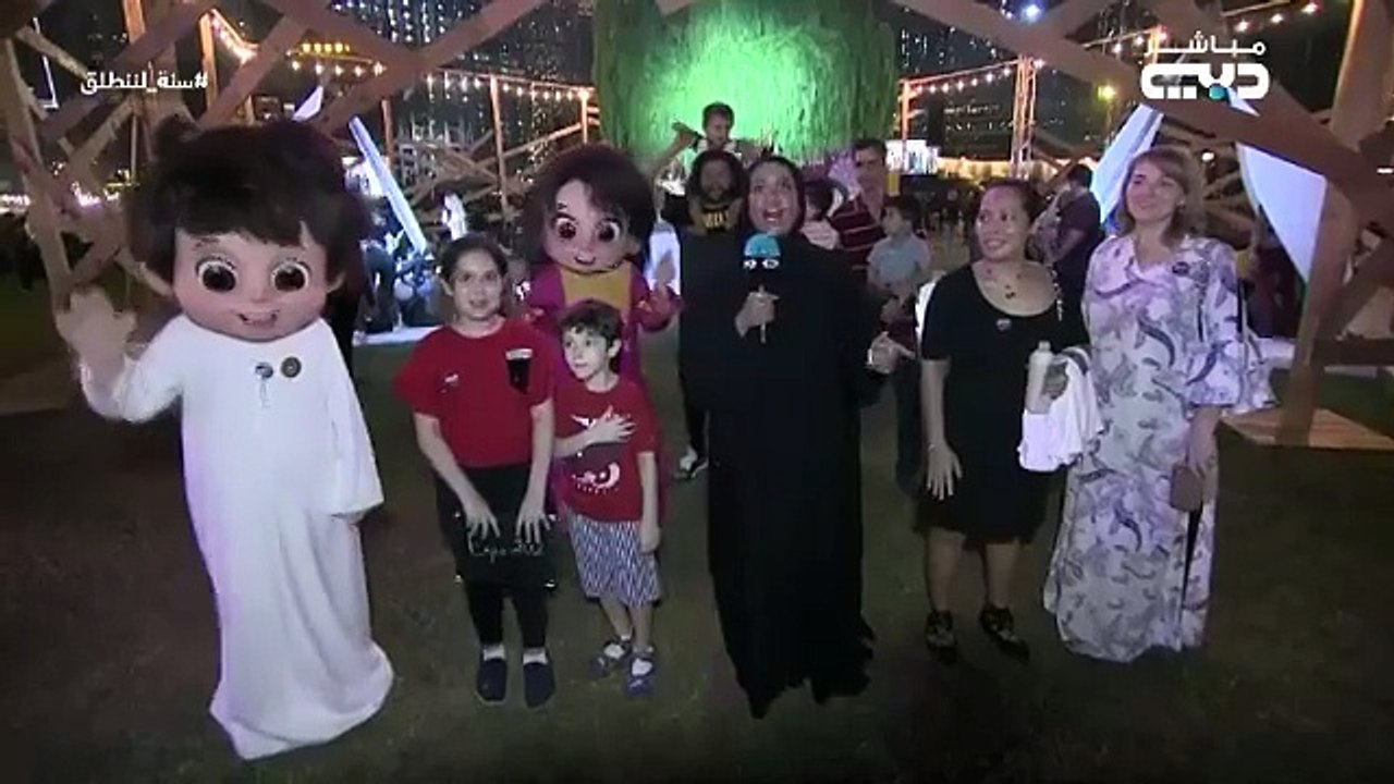 فيديو يوثق احتفالات هائلة بالإمارات قبل عام من انطلاق إكسبو دبي 2020