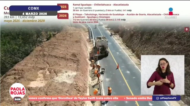 Banobras anuncia inversión para 18 proyectos de carreteras | DPC con Paola Rojas