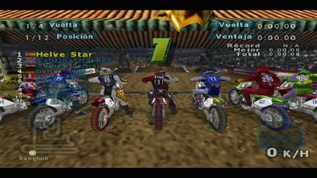 MX World Tour PS2 - Modo Carrera - Parte 18 - PS3 Super Slim