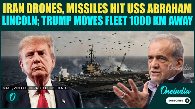 Big BREAKING: Iran HITS USS Abraham With Drones & Missiles; Trump Pulls Aircraft Carrier Far Away