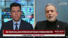 Iran Foreign minister speaks to NBC