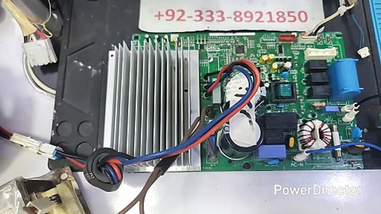 #1106 PEL Dawlance Kenwood Dc inverter ac L2 F1 error code outdoor pcb Dc inverter ac pcb training center