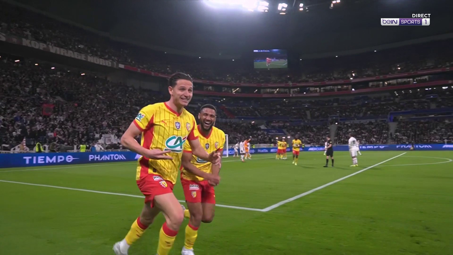 Coupe de France : Thauvin ouvre le score au Groupama Stadium