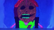 Disasterpiece: Zelda x Slipknot Blacklight Art