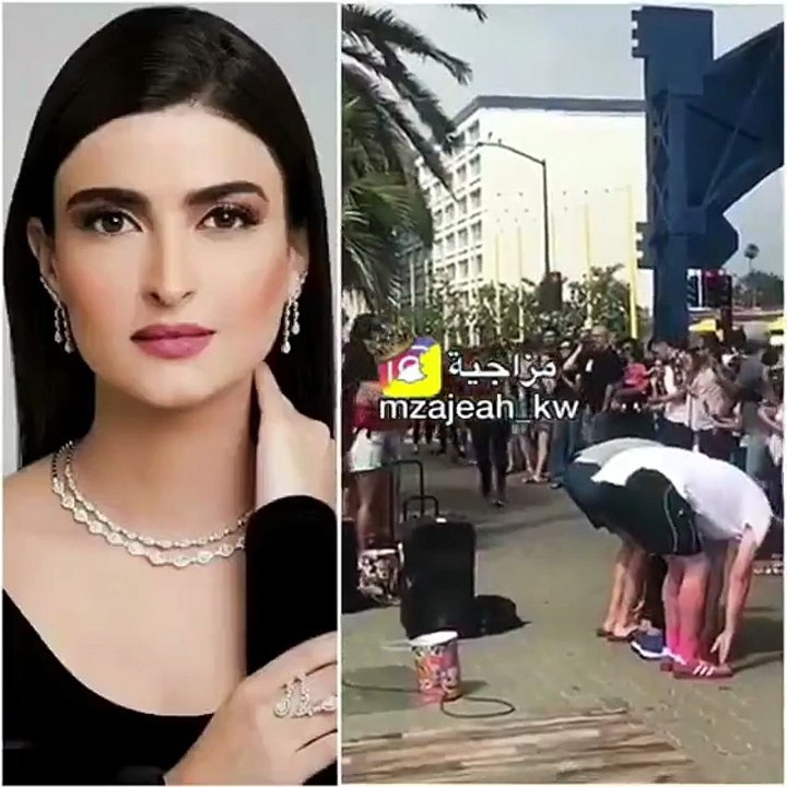 اضغط لمشاهدة الفيديو: شاب يطلب يد علا الفارس للزواج أمام المارة.. وهذا رد فعلها