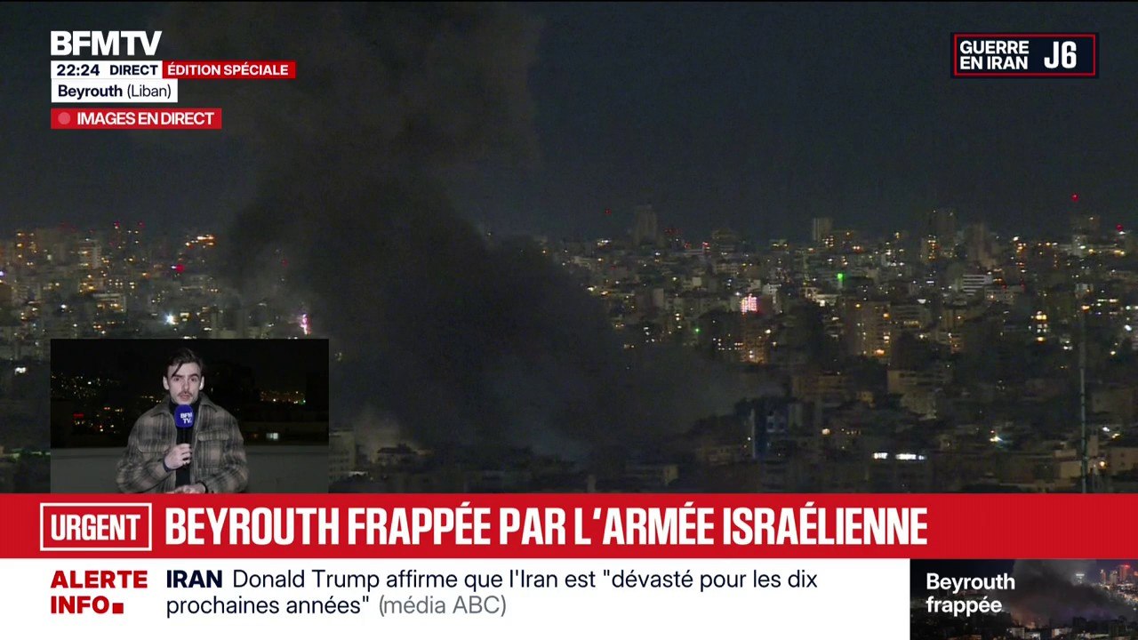 Conflit au Moyen-Orient: le Liban une nouvelle fois frappé par une explosion dans la banlieue sud de Beyrouth