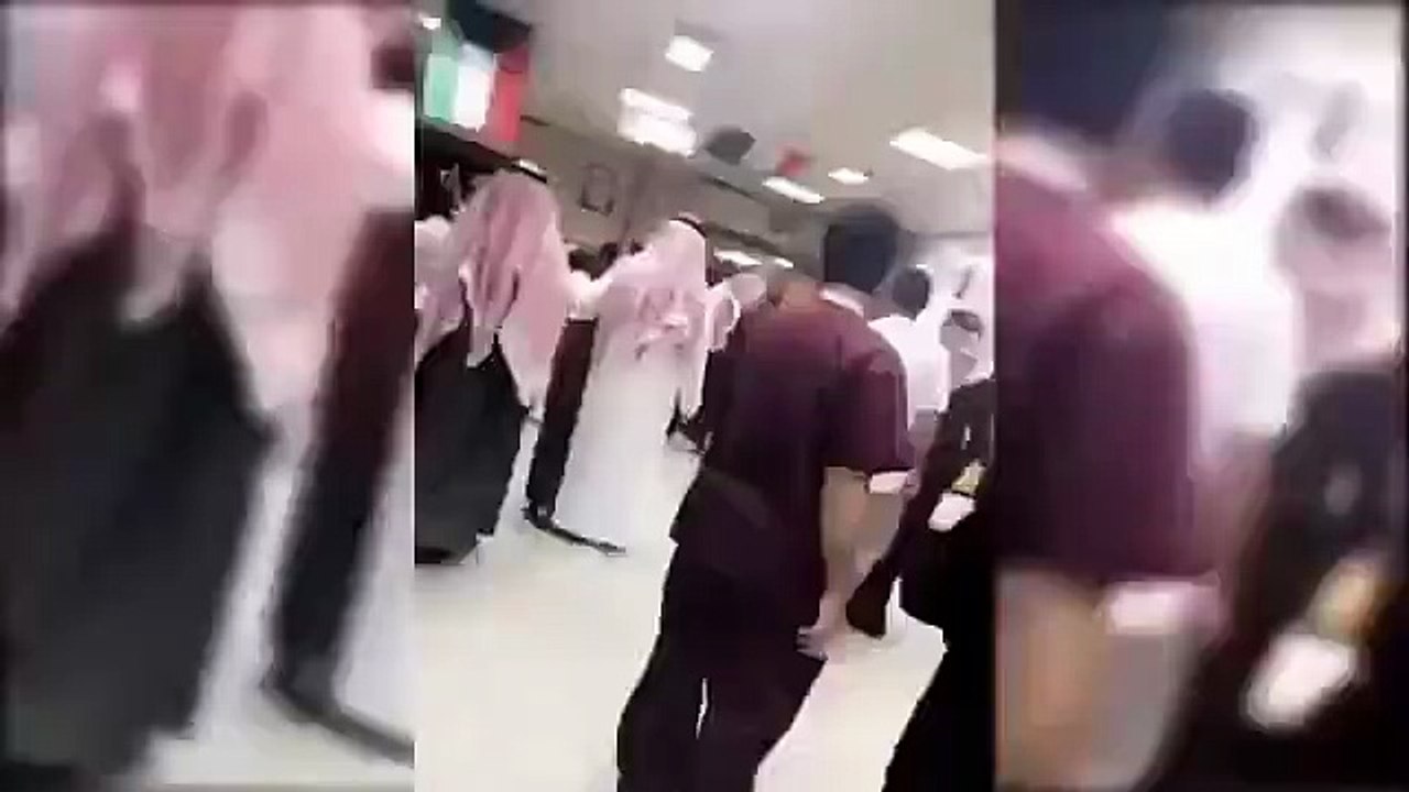 اضغط لمشاهدة الفيديو: مضاربة عنيفة بين مجموعة من النساء في مستشفى شهير بالكويت!