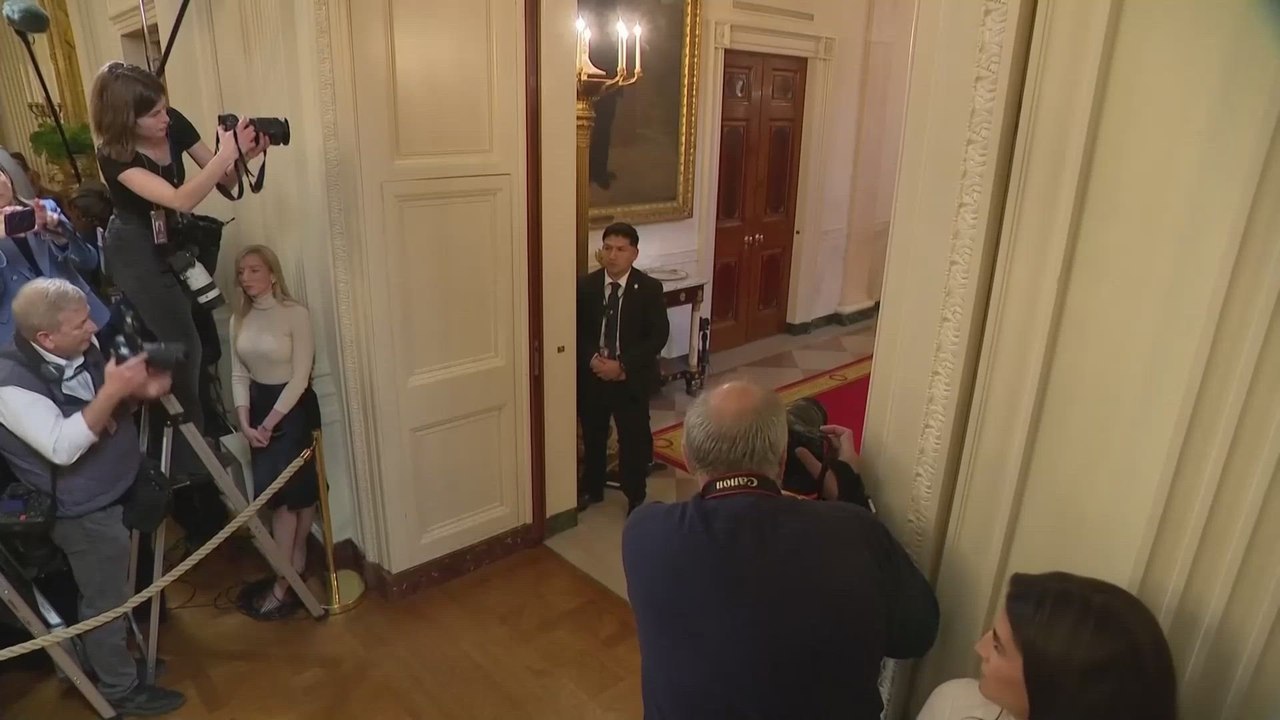 Entrada Messi y Trump